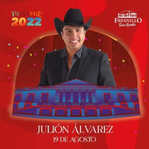 julión álvarez feria fresnillo 2022