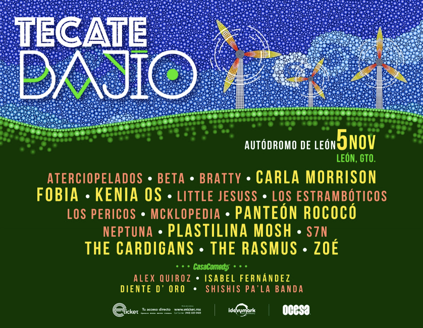 Tecate Bajío 2022 Artistas y Boletos - Ferias de México