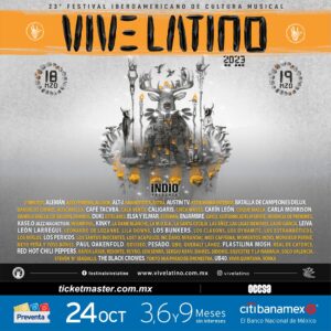 boletos y artistas vive latino 2023