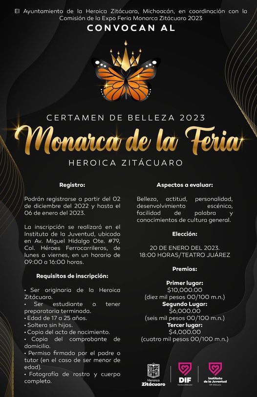 expo feria monarca zitácuaro 2023