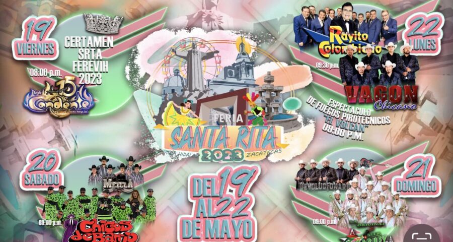 programa feria santa rita villa hidalgo 2023