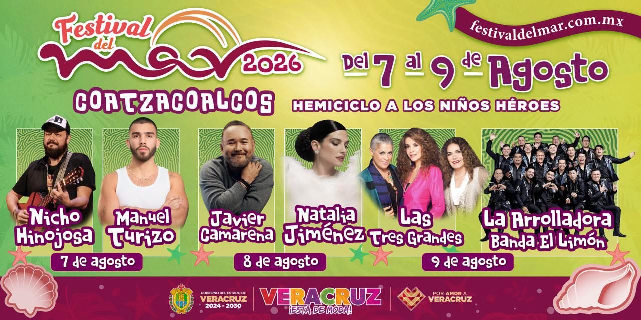 programa festival del mar coatzacoalcos 2026