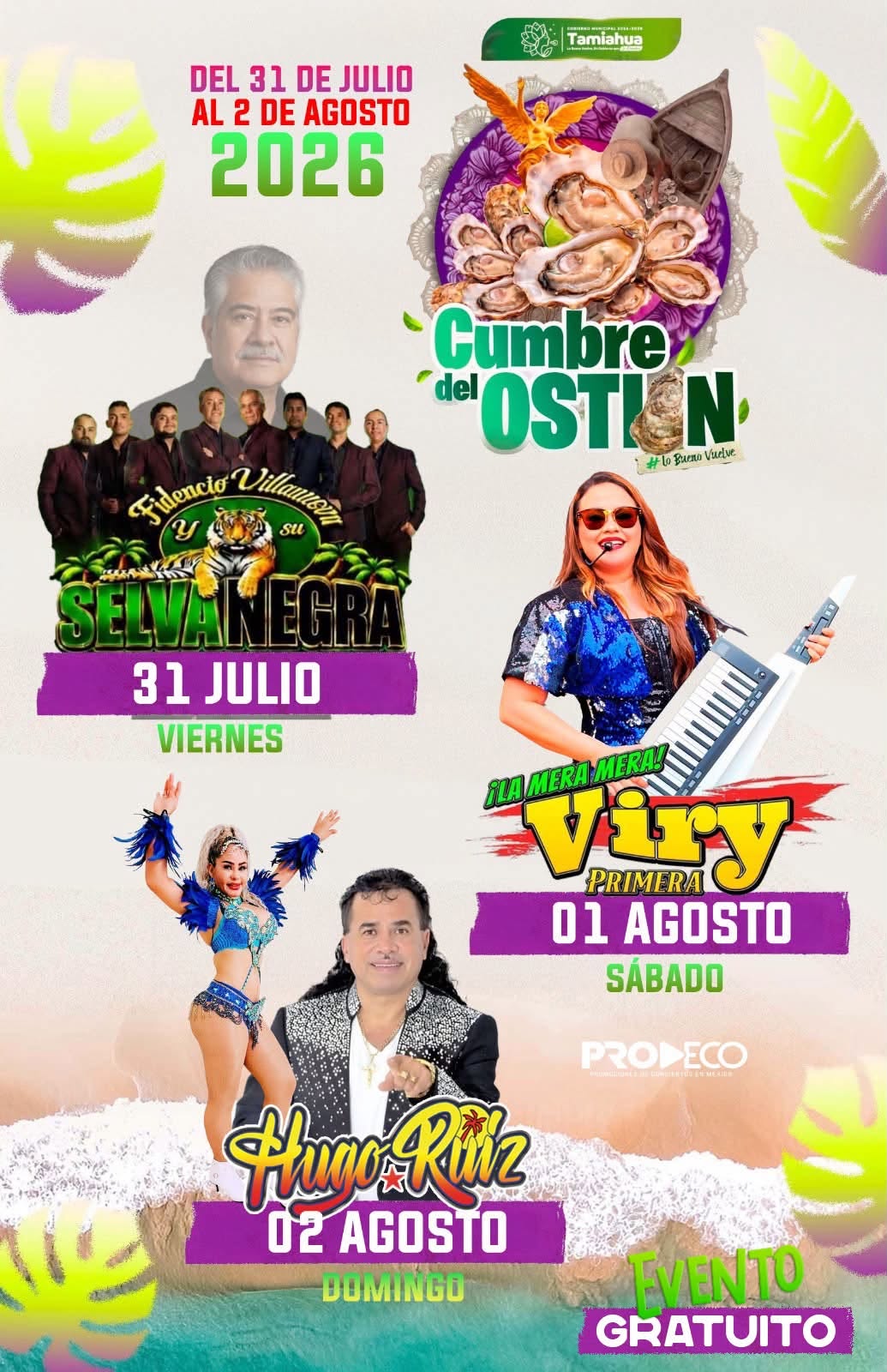 cumbre del ostión tamiahua 2026