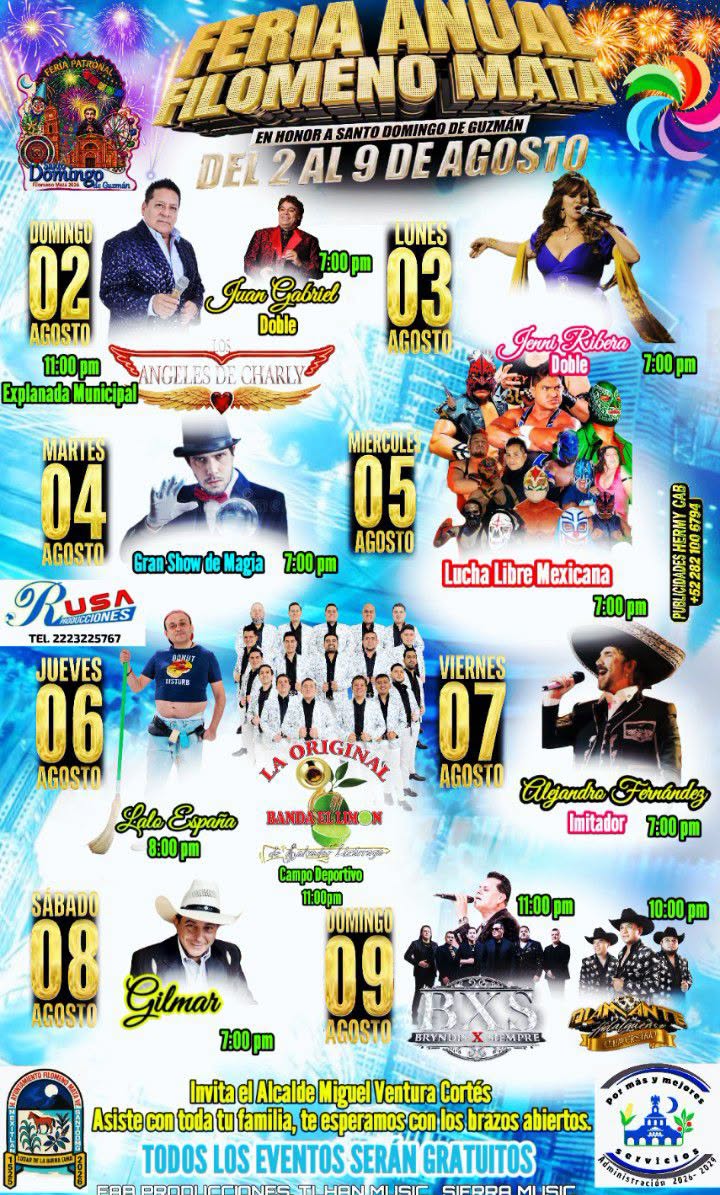 feria filomeno mata 2026