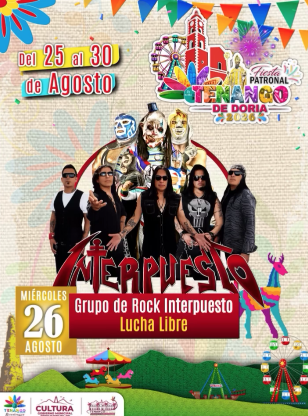 feria tenango de doria 2026