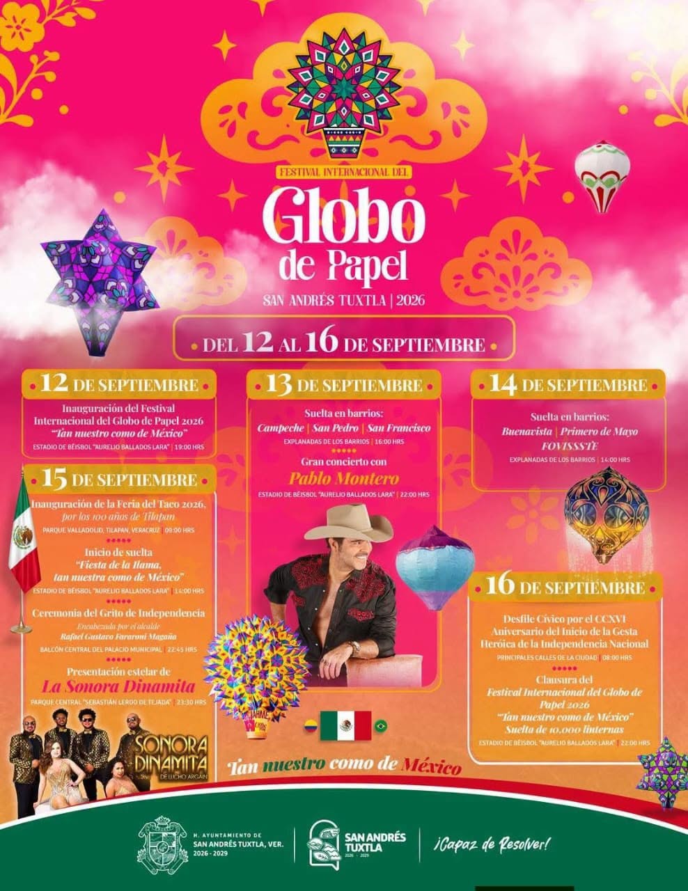 festival del globo de papel san andrés tuxtla 2026