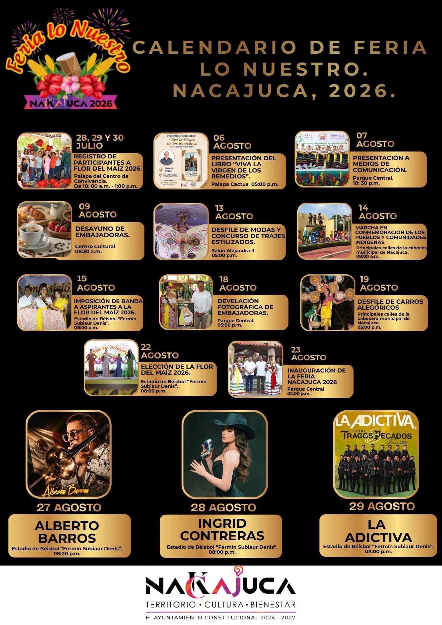 programa feria nacajuca 2026