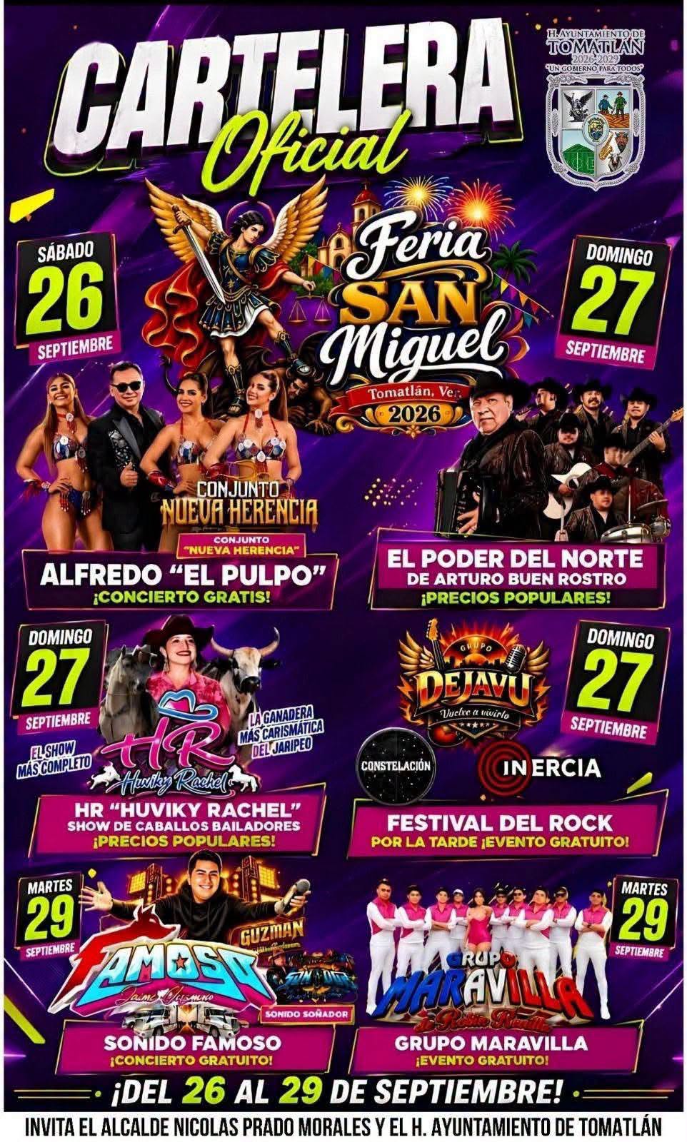 feria san miguel tomatlán 2026