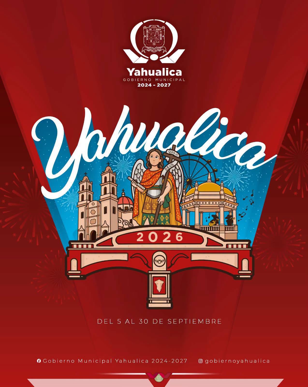 fiestas de septiembre yahualica 2026